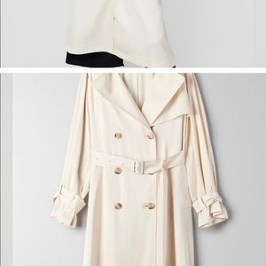 Babaton carson trench xxs oversized coat.